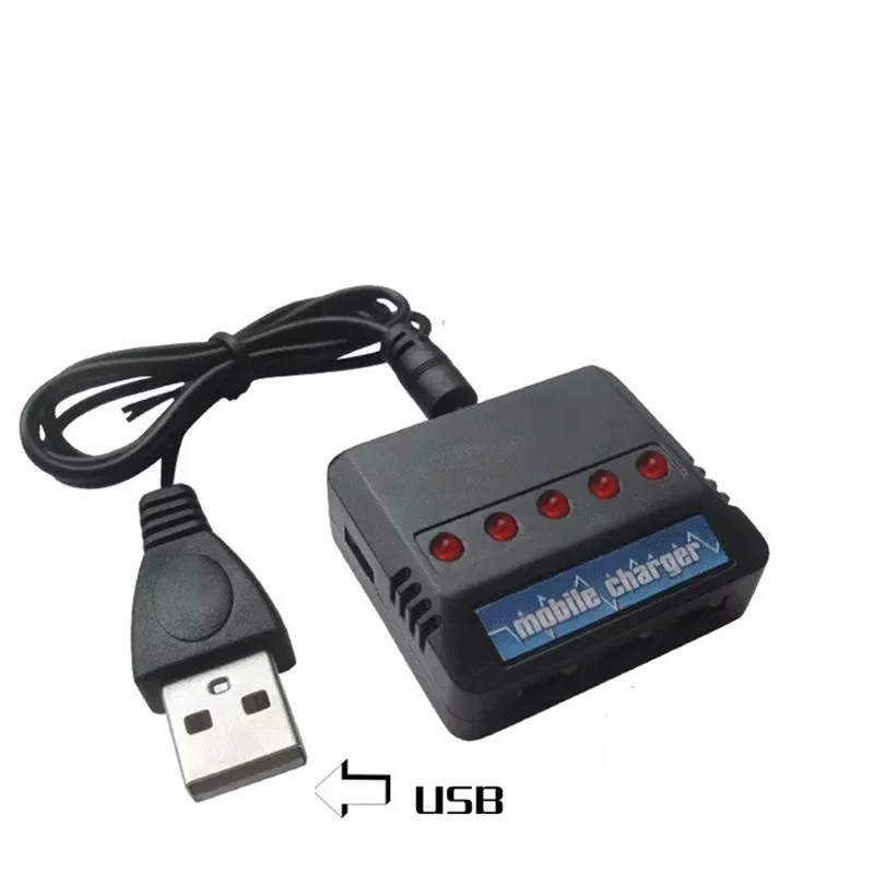 Batería LiPo 3,7V 900mAh + cargador para drones RC X5 A6