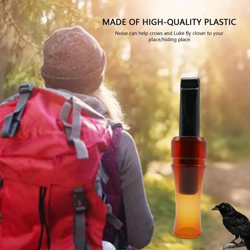 Silbato de Cuervo para Caza, Sonido Realista, Llamador de Cuervos, Atrayente para Herramientas de Caza al Aire Libre, Accesorios - imagen 5