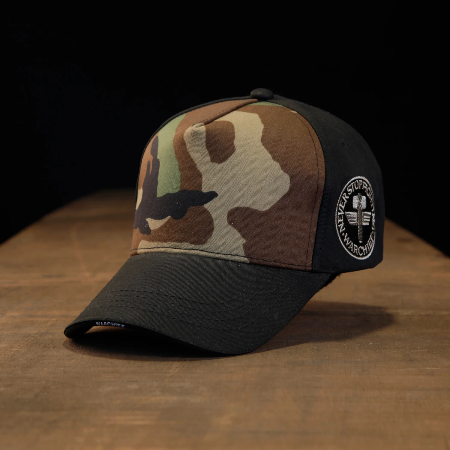 Gorra de béisbol de camuflaje, gorra de pesca Flecktarn, gorra de protección solar ajustable transpirable Unisex, gorra de caza, sombrero de pesca - imagen 2