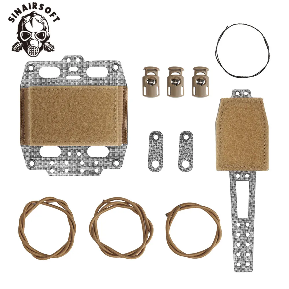 Caja de batería táctica PVS-31 NVG, bolsa de almacenamiento, sistema de retención de casco rápido, ropa de caza ajustable, accesorio para casco - imagen 2