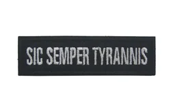 Brazalete táctico Semper Fidelis – Parche bordado con gancho