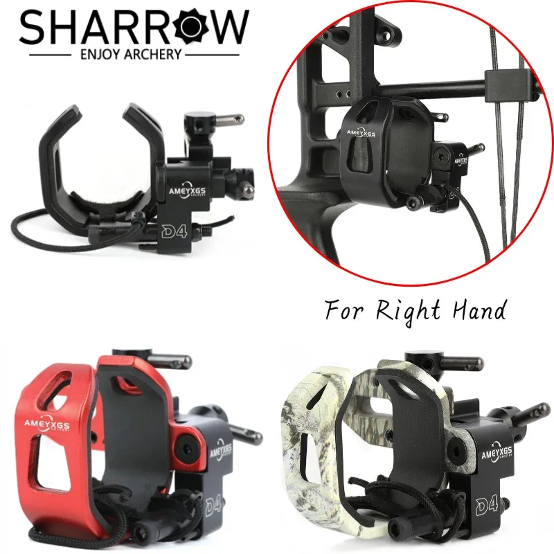 Arco compuesto, soporte de flecha de caída, Metal ajustable para mano derecha, tiro con arco, objetivo, caza, accesorios de descanso de flecha