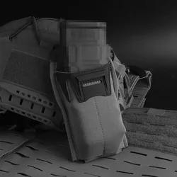 BOLSA MAGNÉTICA MOLLE CARGADOR AR15 5.56 – LIBERACIÓN RÁPIDA