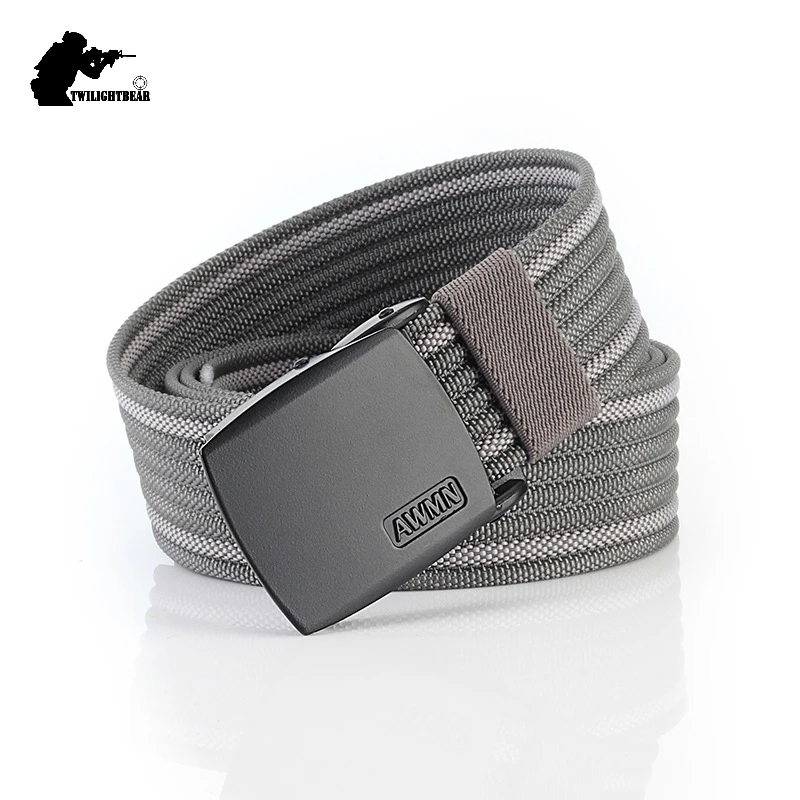 Cinturón informal de nailon Real para hombre y mujer, cinturón tejido Unisex, ligero, más fuerte, a la moda, AF2655 - imagen 5