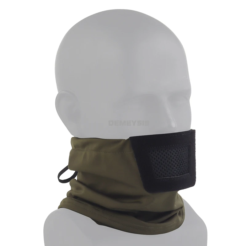 Gorro protector táctico para caza, bufandas de media cara para senderismo, máscara Airsoft para Paintball, juego de guerra, equipo para deportes al aire libre - imagen 3