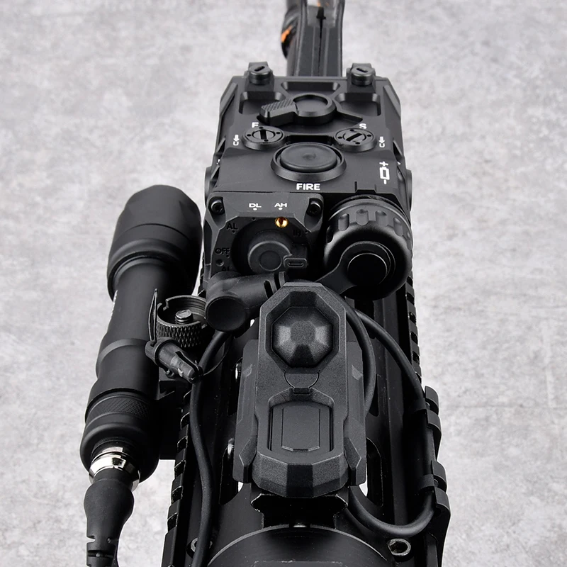 Láser táctico OGL totalmente metálico, láser rojo/verde/azul y estroboscópico IR, con linterna SF y interruptor remoto AXON para Airsoft/caza - imagen 3