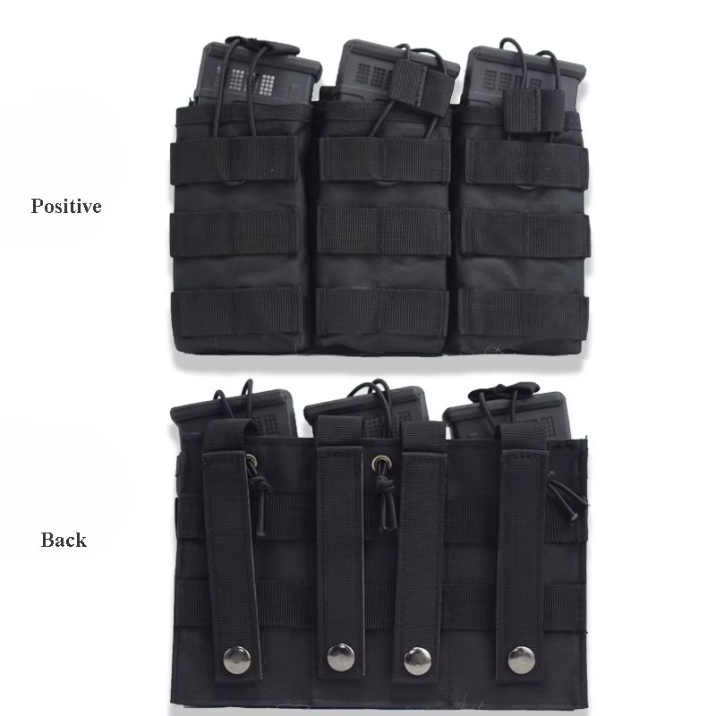 Bolsa portacargadores MOLLE abierta para revistas M4 airsoft