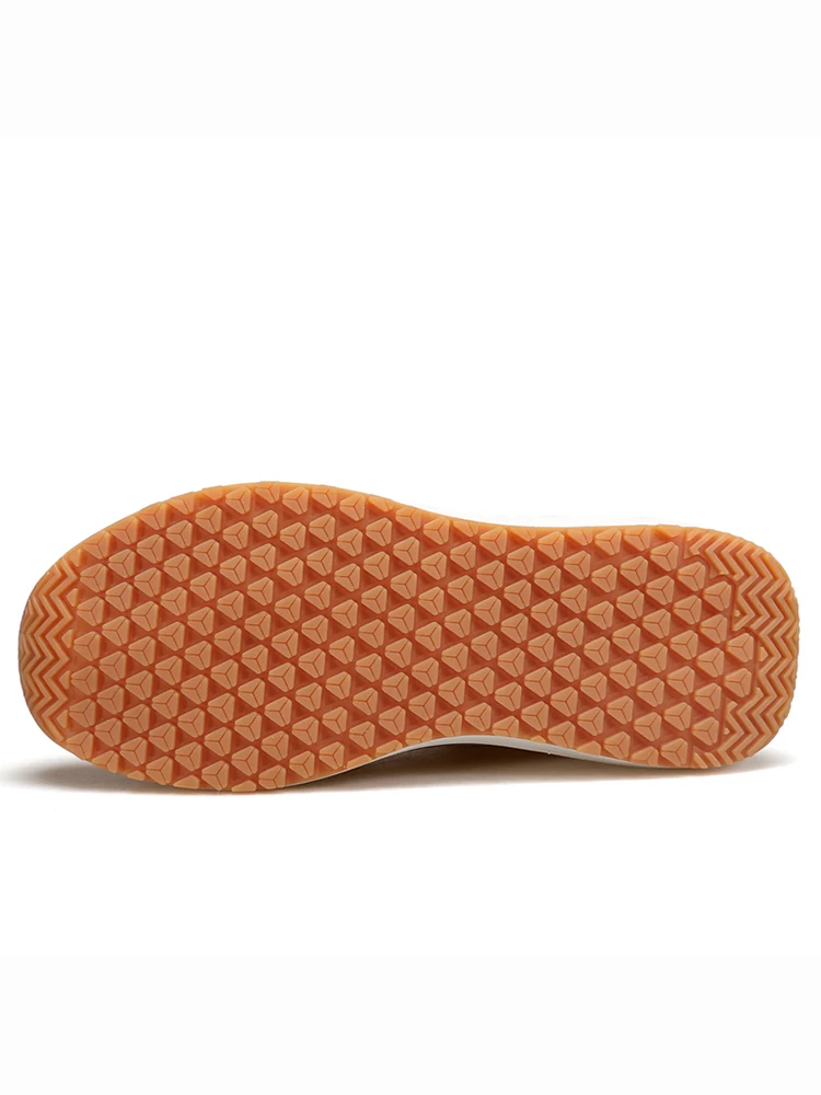 HUMTTO Botas de nieve para exteriores, zapatos de senderismo de piel de vaca con zapatillas deportivas de piel, zapatillas de invierno impermeables para acampar y cazar, resistentes al frío - imagen 5