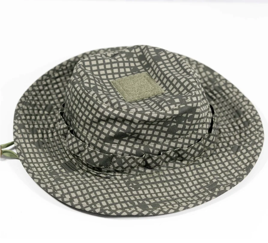 Benny sombrero de pescador camuflaje borde redondo