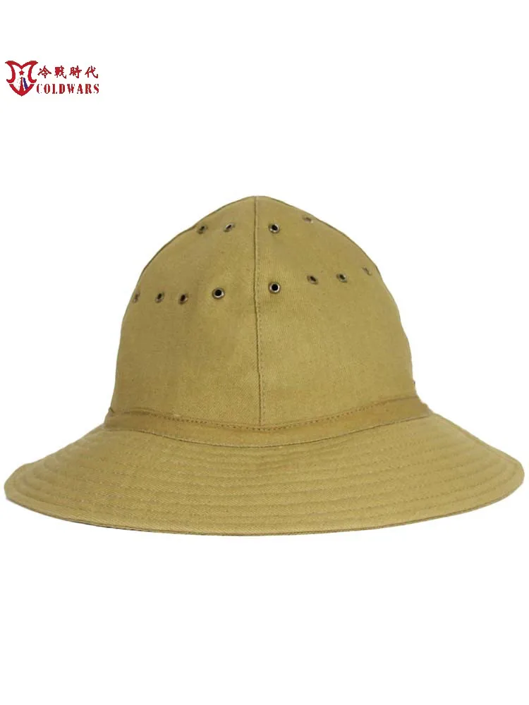 Gorra de combate Kalinin M81 versión soviética de 16 agujeros sombrero de Panamá del desierto, emblema de Estrella Roja - imagen 5