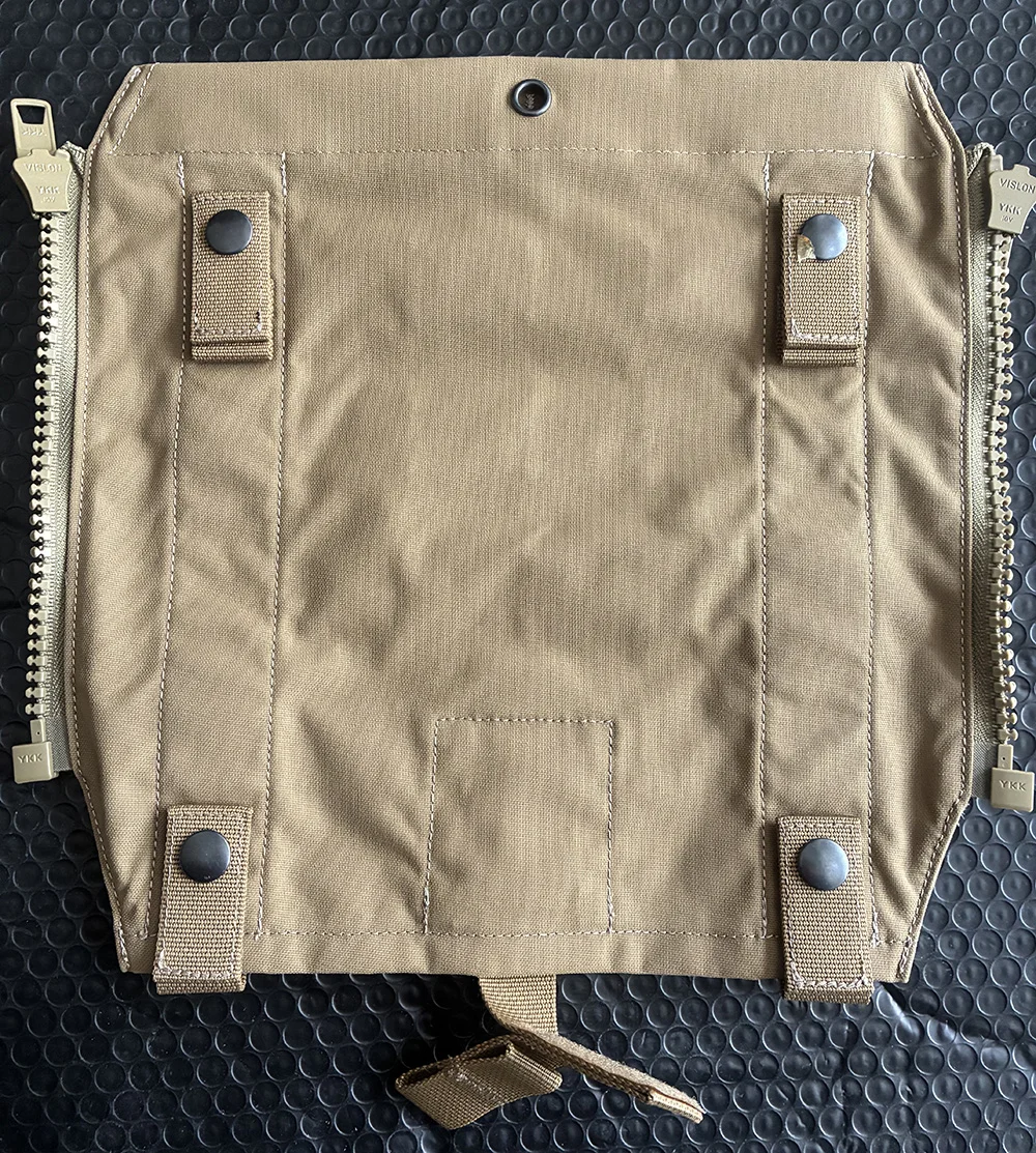 Panel táctico MOLLE con cremallera para JPC CPC AVS chaleco táctico Molle paquete con cremallera bolsa TW-P044 - imagen 2