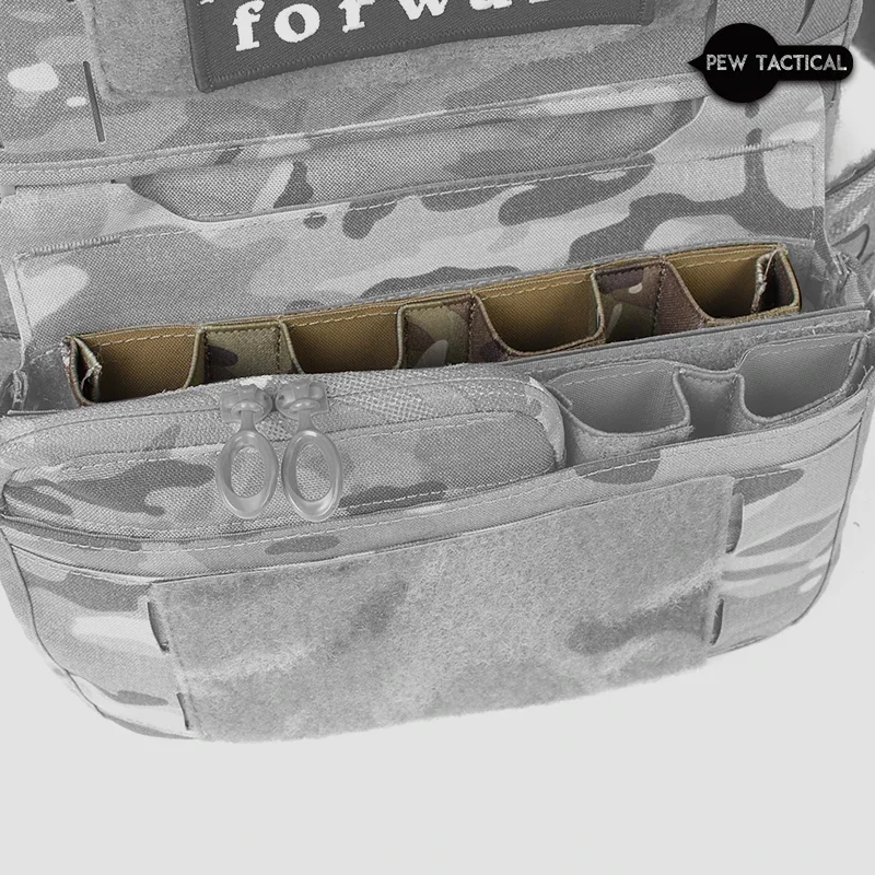 Pew-Bolsa de munición cuádruple portátil, estilo táctico Ferro, Smg, 9mm, Airsoft, Mag, Glock, H & k, submáquina, moneda - imagen 2