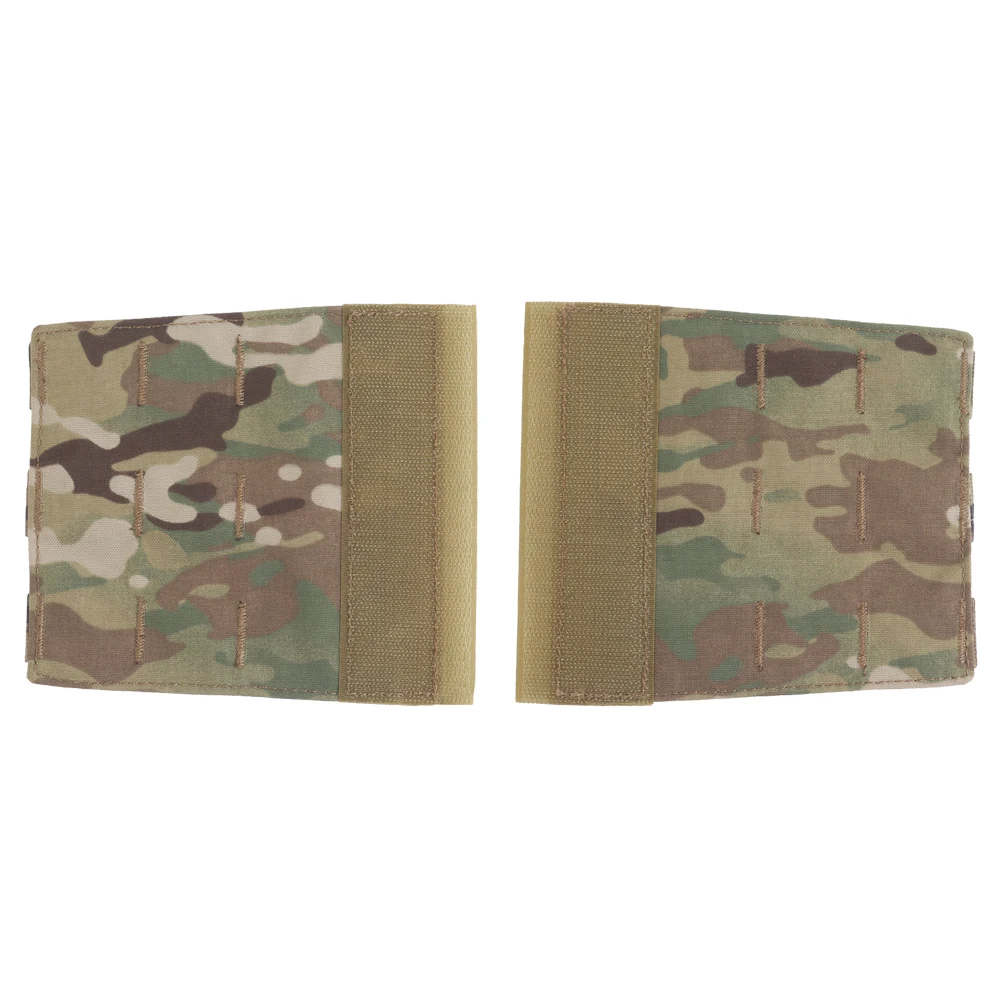 Chaleco táctico de montaje lateral, Panel MOLLE, gancho, soporte de Radio de caza, portador de placa serie R, accesorios para chaleco Airsoft extendido - imagen 4