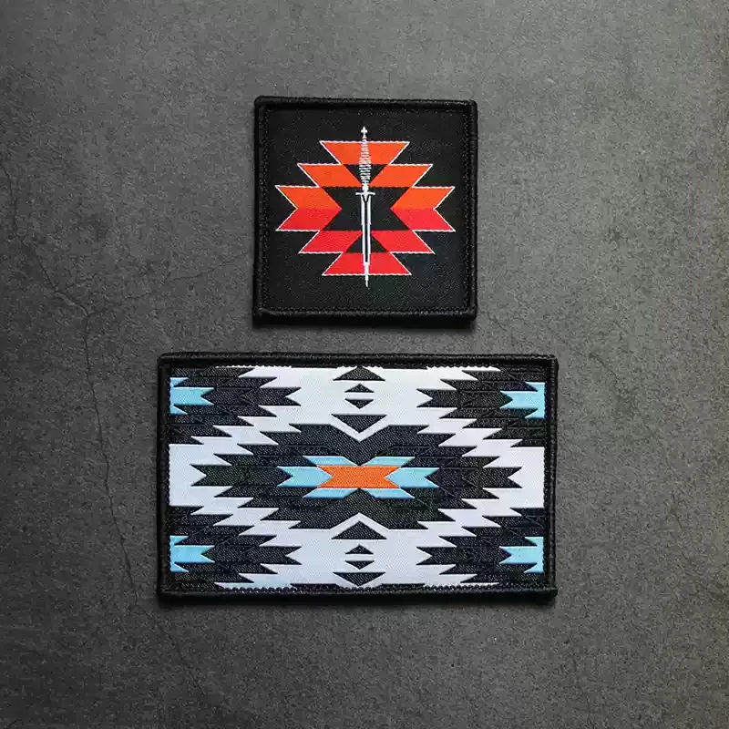 Parche bordado con personalidad de sistemas Canyon negros, pegatinas para mochila táctica, insignia de moral BCS, brazalete bordado con gancho y bucle - imagen 5