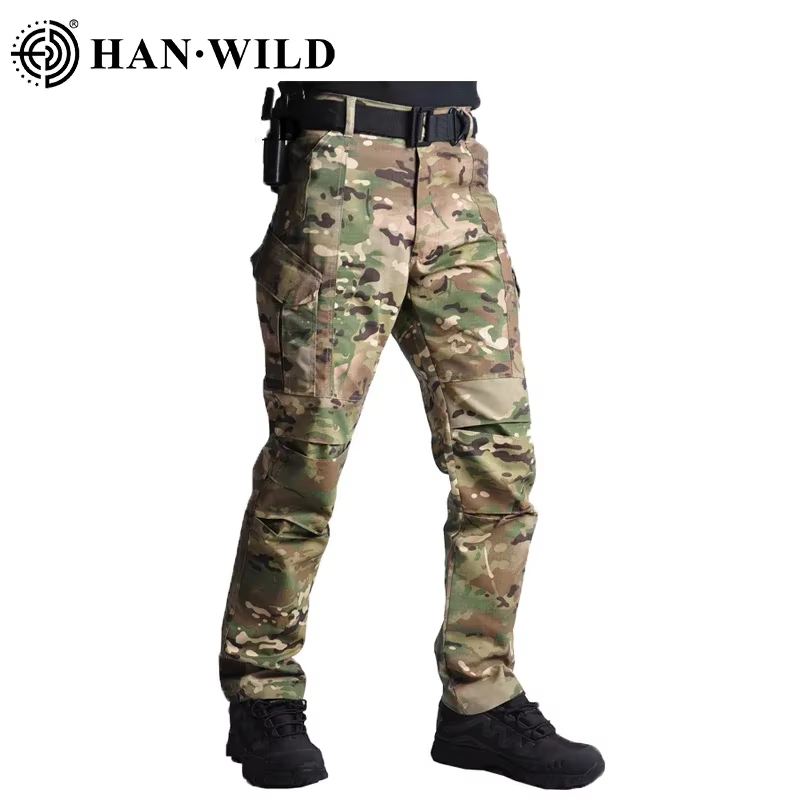 Pantalones tácticos camuflaje hombre – Combate airsoft y senderismo