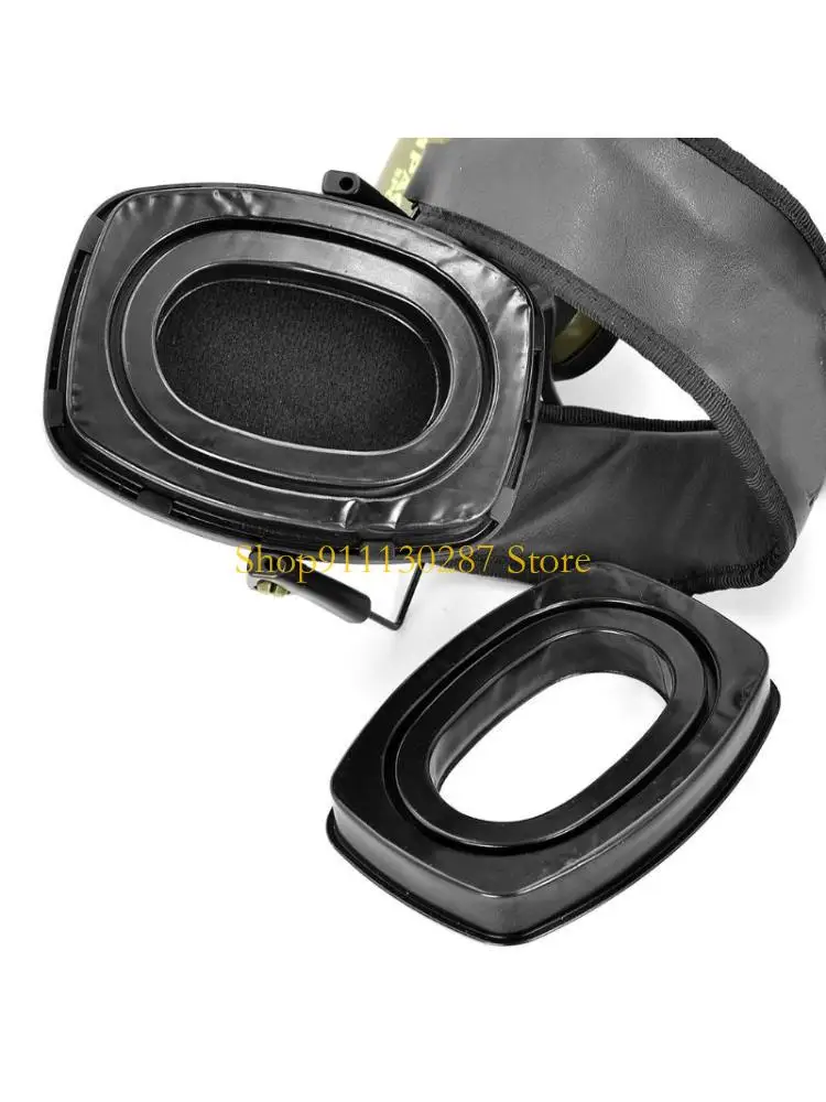 Almohadillas cuero repuesto J1HC para auriculares Leight By Honeywell Impact C