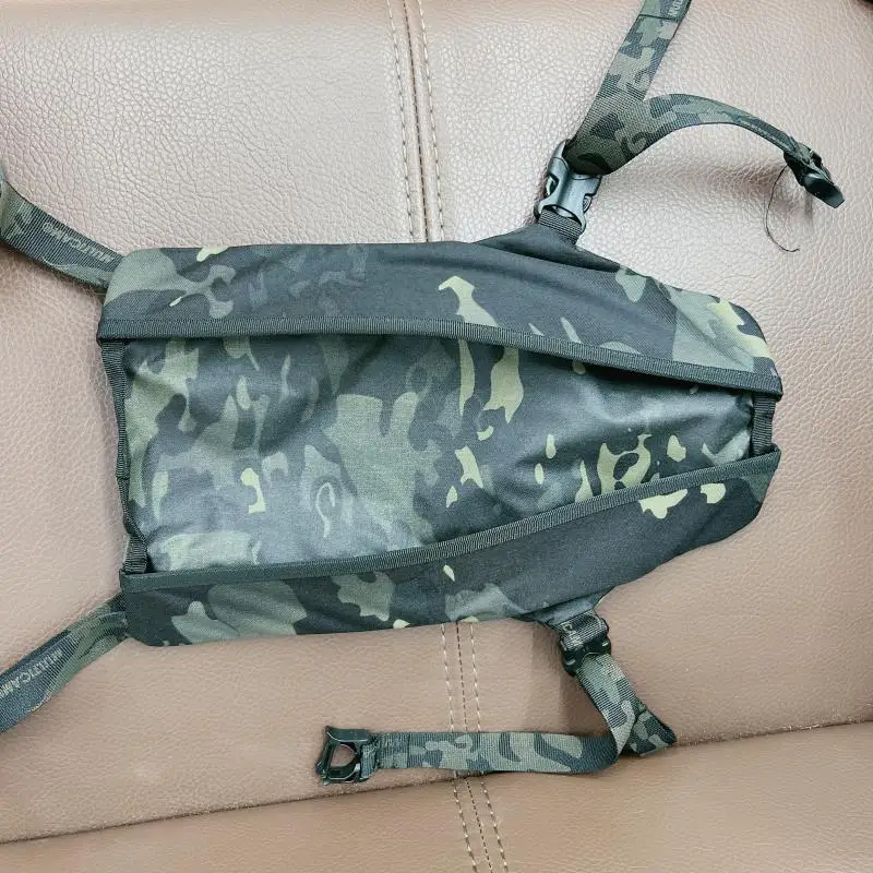 Mochila táctica canguro para hámster, bolsa de expansión para casco, bolsas varios, prácticos bolsillos para accesorios, resistentes al desgaste - imagen 5