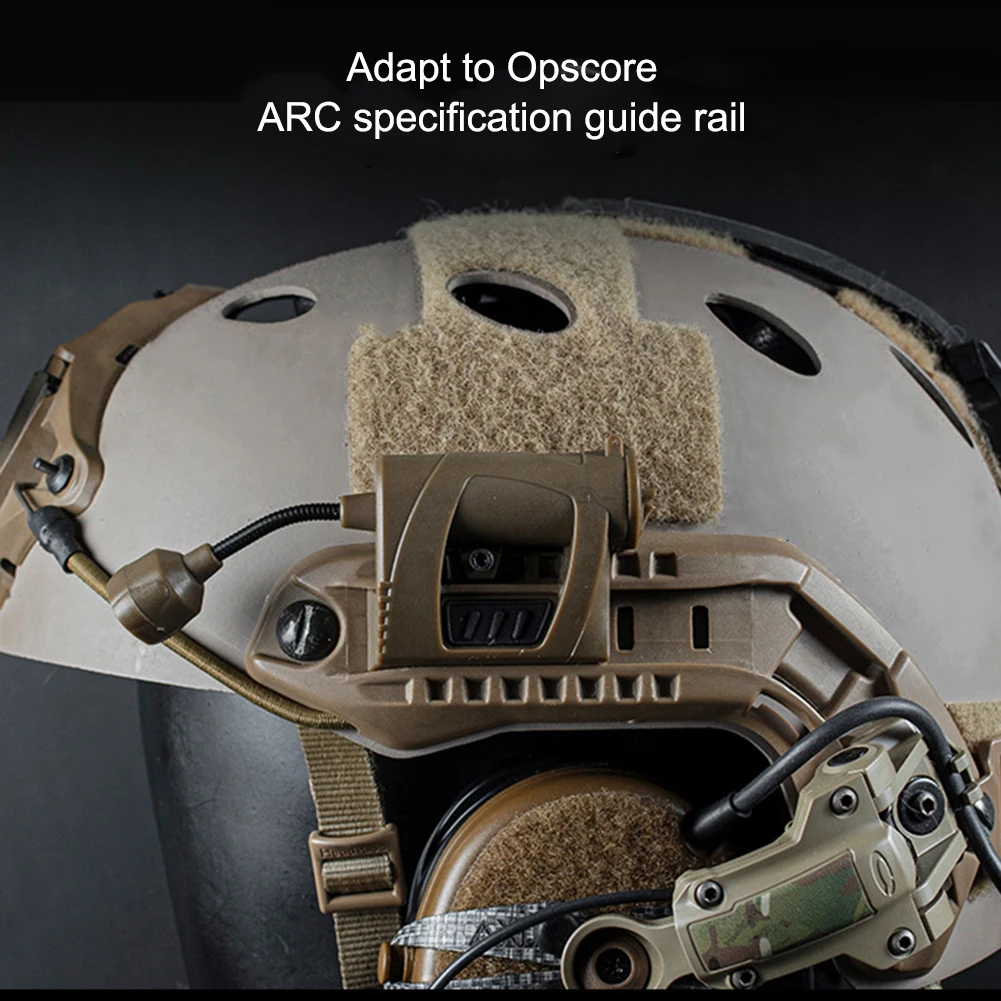 Luz para casco deportivo, lámpara para casco de carga Mpls, 4 modos, verde, rojo, láser IR, linterna para casco, faro para caza, Airsoft, Paintball - imagen 2