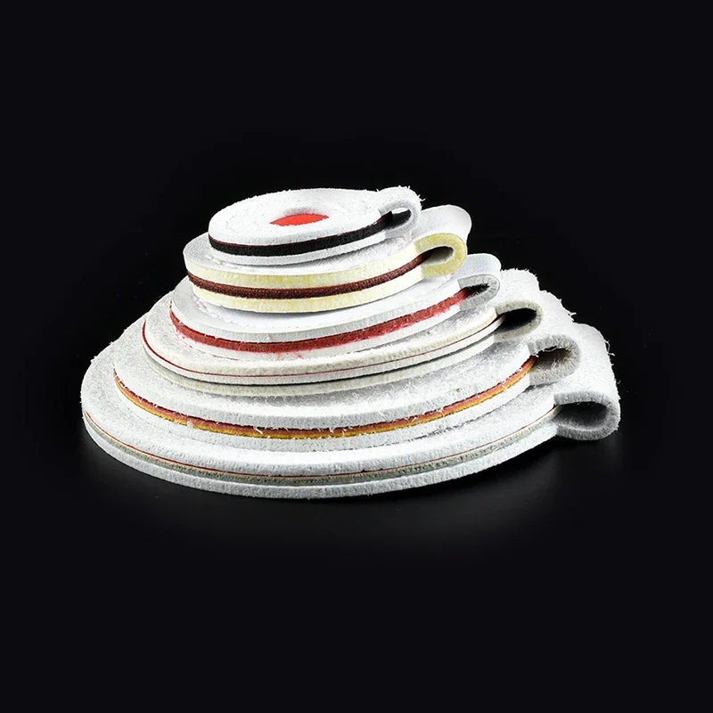 Tirachinas de Material de microfibra para entrenamiento de Bullseye, objetivo de tiro, accesorios de caza, 3-8cm, 2/4/8 piezas - imagen 5