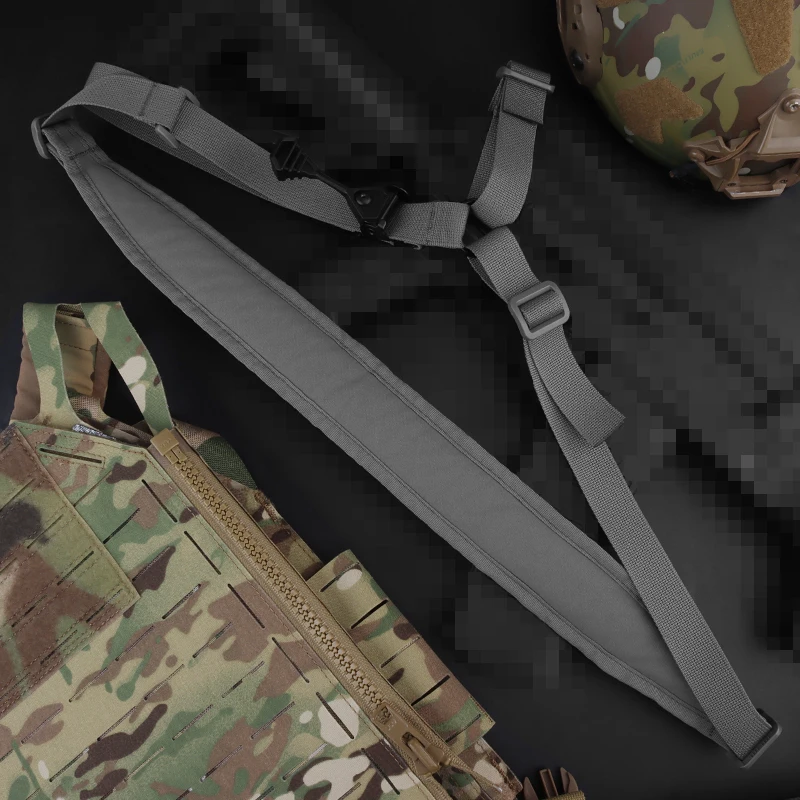 Eslinga con correa de hombro de un solo punto, eslinga ajustable de extracción rápida para deportes al aire libre