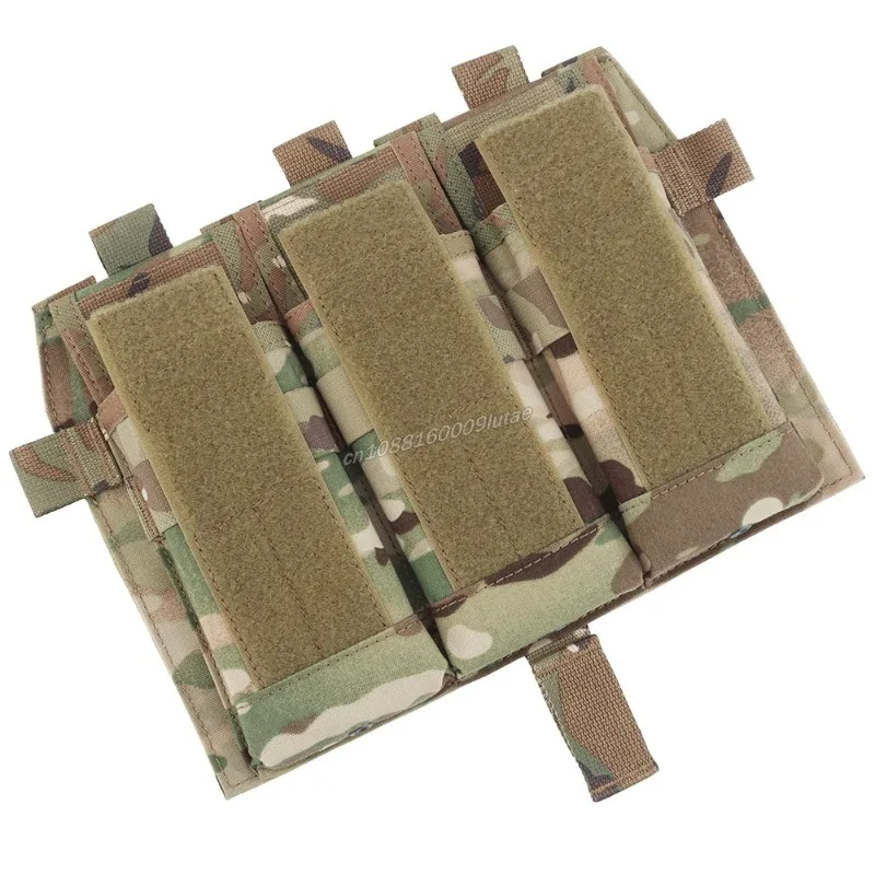 AVS-bolsa frontal con solapa desmontable M4 556, bolsa magnética, chaleco táctico MBAV, bolsillo Triple para revistas, accesorios portadores de placa Molle Airsoft - imagen 5