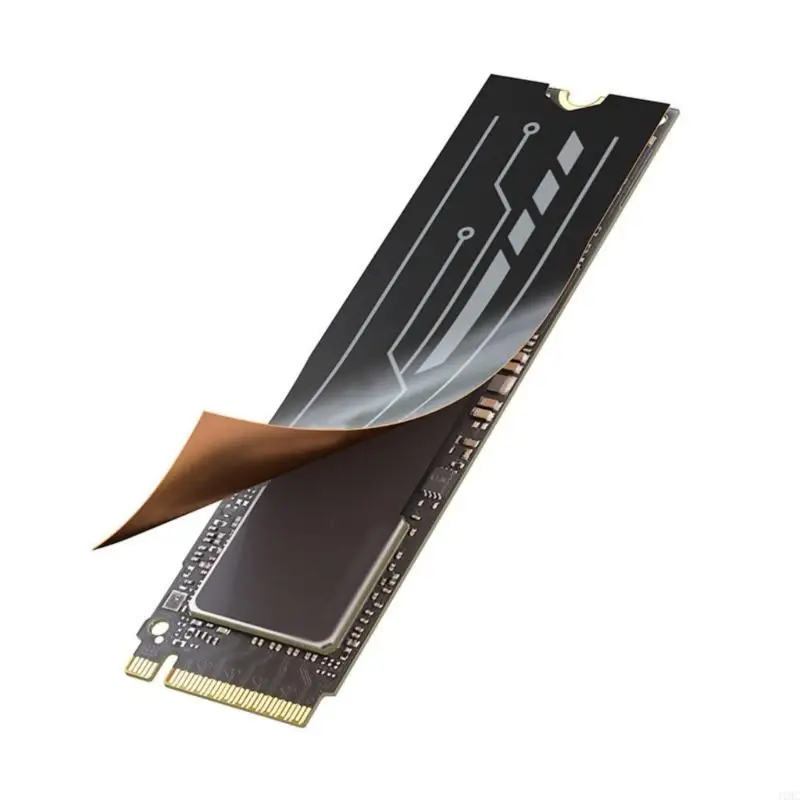 J1HC Altos rendimientos Grafenos Pad, almohadilla enfriamiento M.2 2280 SSDS SLUDS para PC M.2 - imagen 5