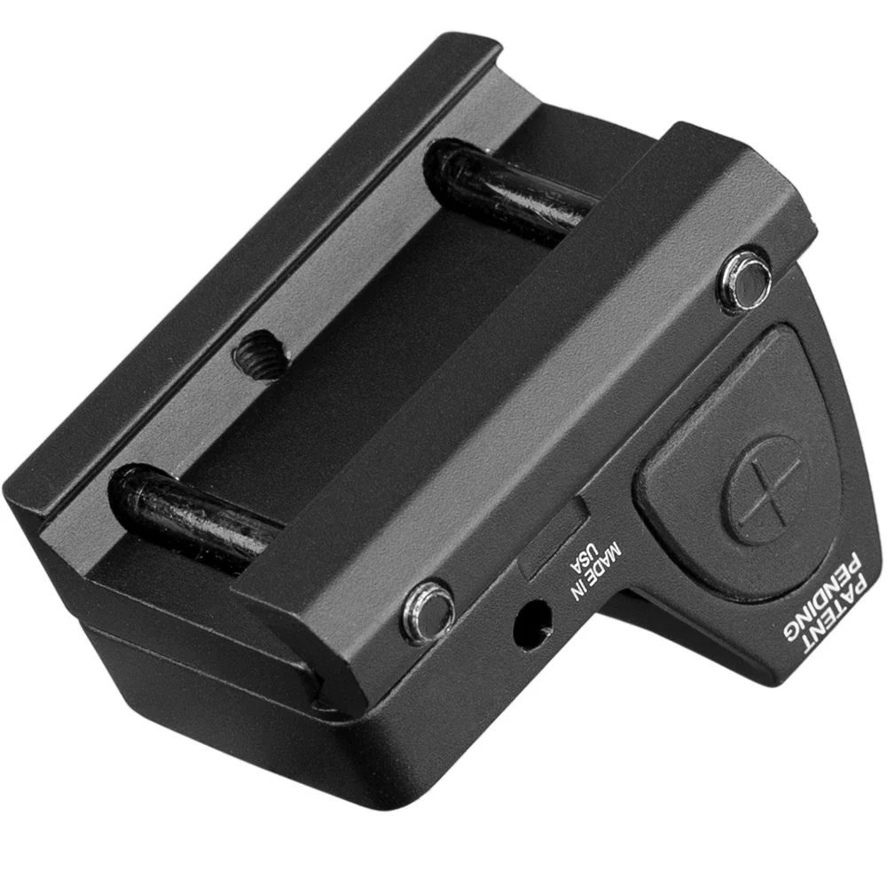 Mini columna de mira de punto rojo, Base para pistola Glock, mira réflex, compatible con riel de 20mm para Rifle de caza Airsoft - imagen 4