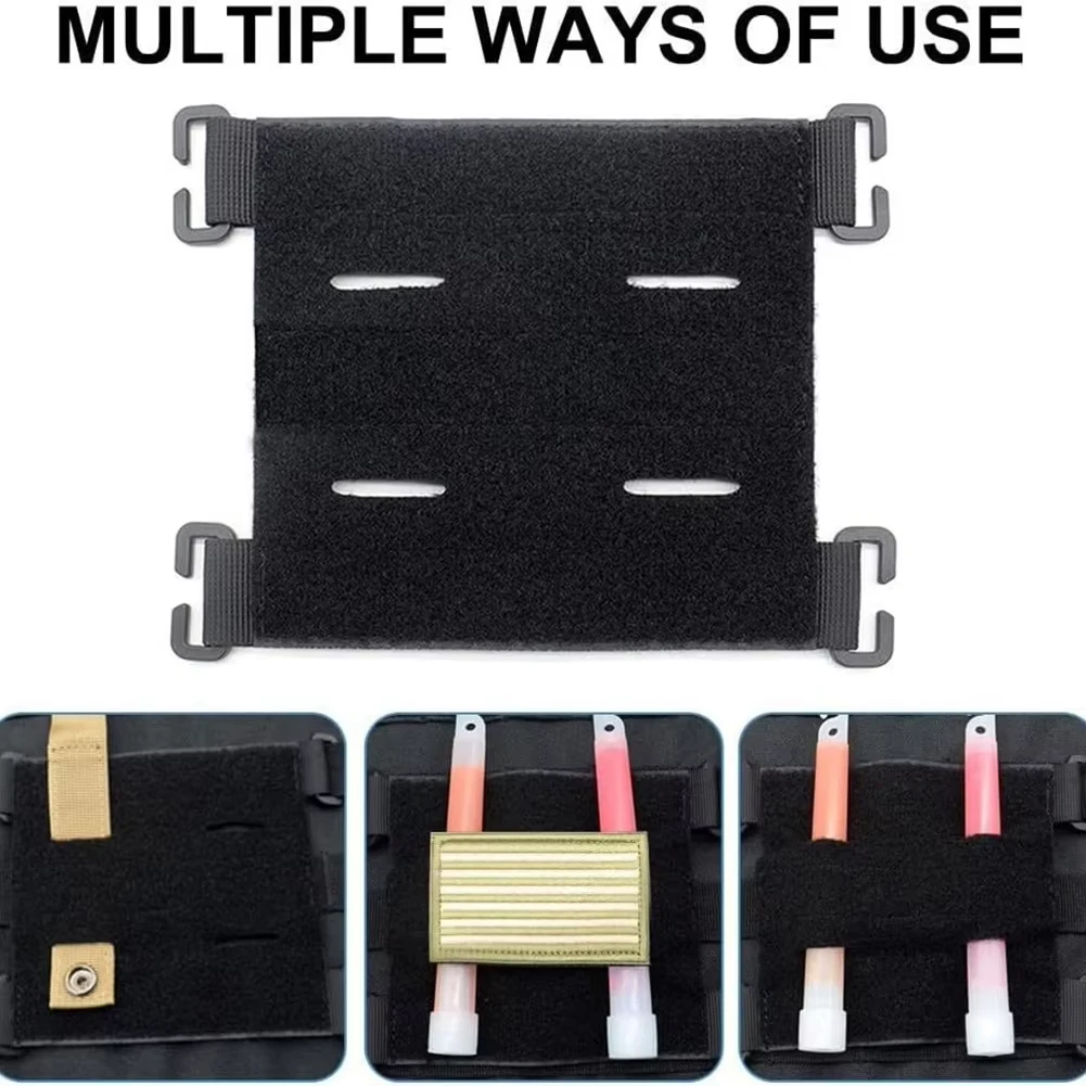 Panel MOLLE adhesivo para parches – Sistema hook and loop para equipamiento - imagen 3
