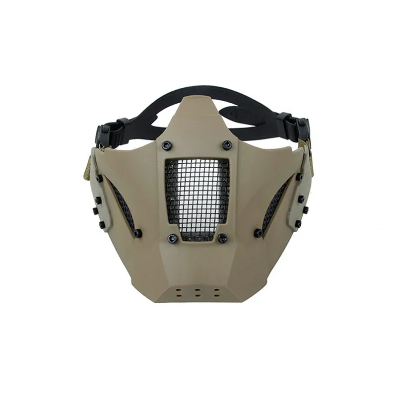 Máscara de malla Airsoft FAST Module, máscara táctica de media cara, casco de ajuste, nuevo - imagen 4