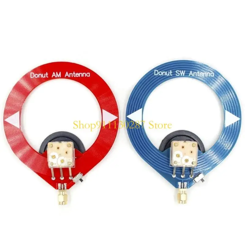 J1HC 2X Donut Antena antena antena SW para receptor DSP2 DSP2 Reemplazo antena Middlewave Middlewave - imagen 5