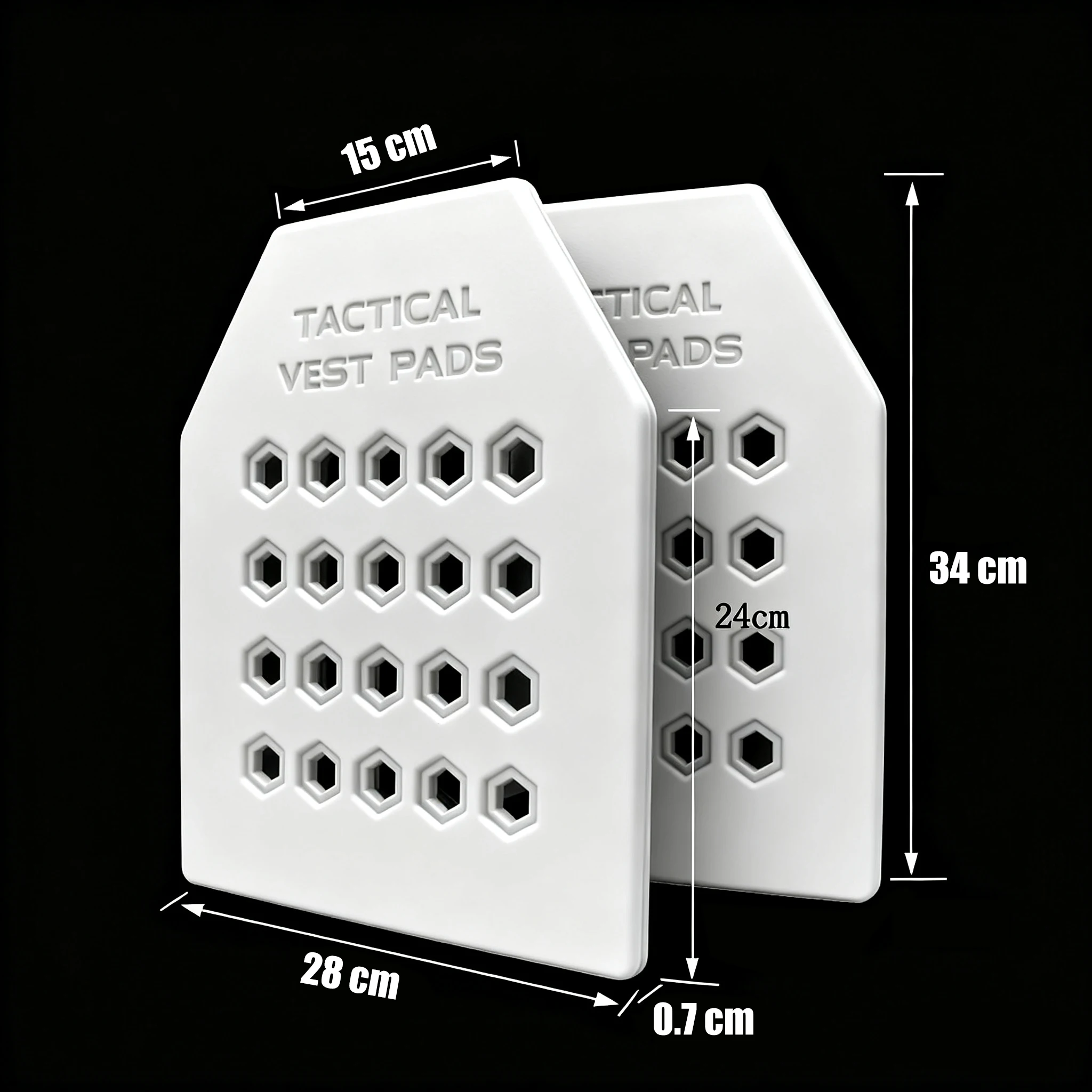 Soporte de placa de chaleco táctico, forro de placa a prueba de balas, protección de choque acolchada suave, placa de inserción, chaleco Airsoft de caza, almohadilla de choque - imagen 2