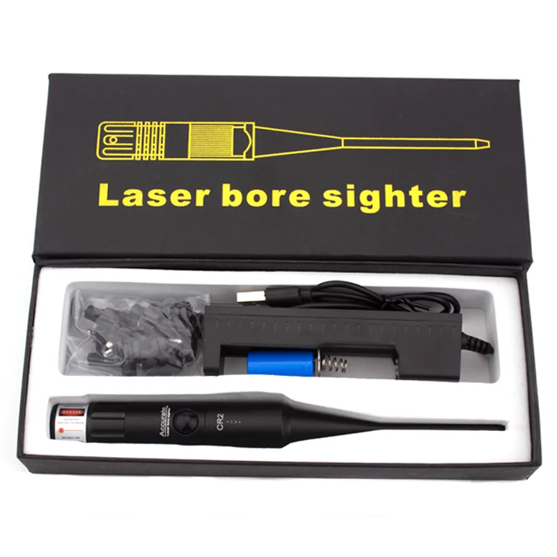Kit mira de orificio láser 12 adaptadores calibre .177-.78 - imagen 4