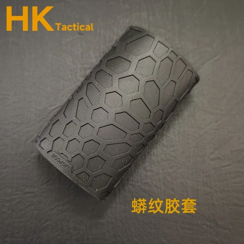 Cubierta antideslizante Universal táctica Airsoft caza pistola G17,18,19,AK,M4 cubierta de goma agarre de mano guante manga Glock mango de pistola - imagen 5