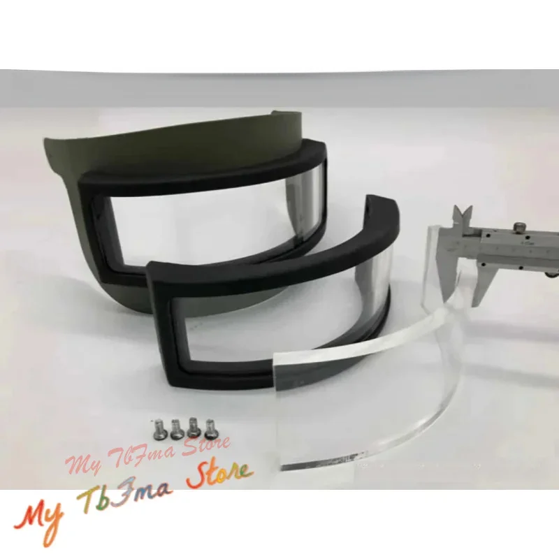 Accesorios para casco ruso Altyn K6-3/K-63/K63 Cascos Arkin Máscara facial de metal reemplazable Lente antidisturbios