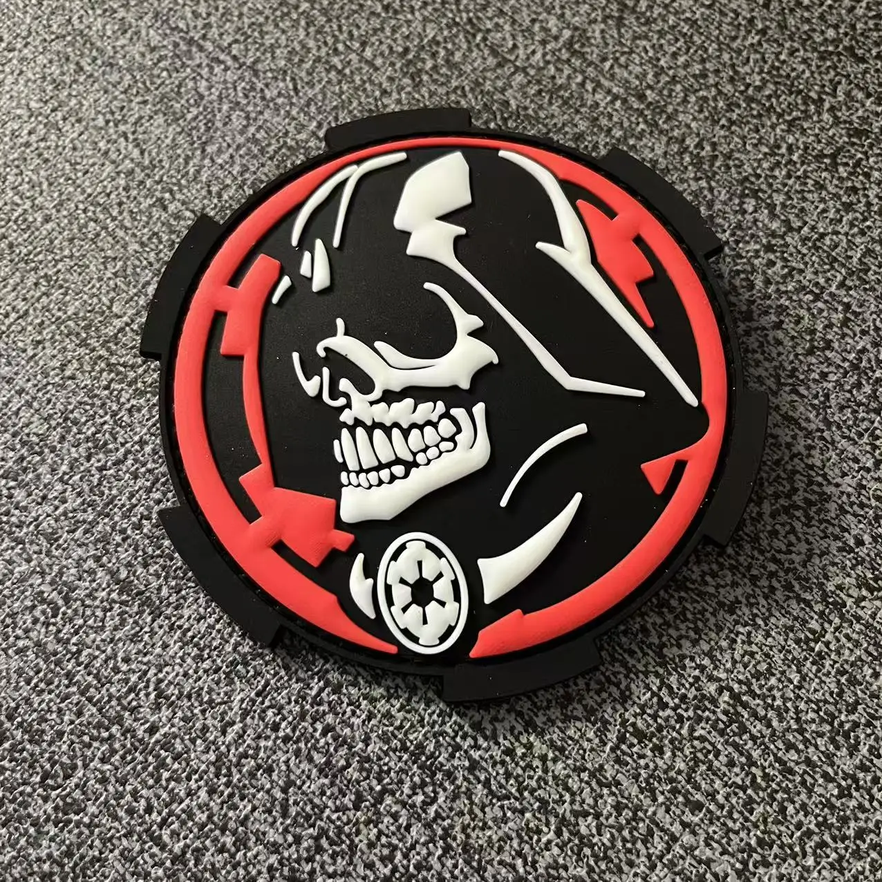 Empire galáctico planeta fuerza espacial orden Jedi República galáctica pegamento suave pegatina mágica luminosa bolsa al aire libre parche de insignia de moral - imagen 3