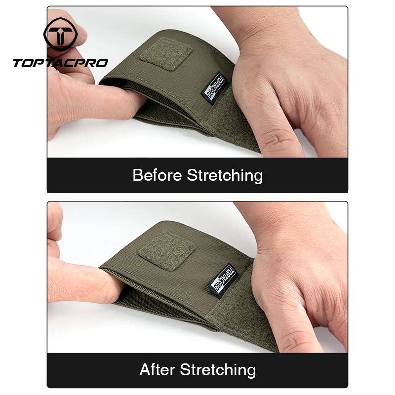 TOPTACPRO Bolsa elástica para soporte de TOURNIQUET de caza con gancho y bucle, botiquines de primeros auxilios ligeros 8529 - imagen 4