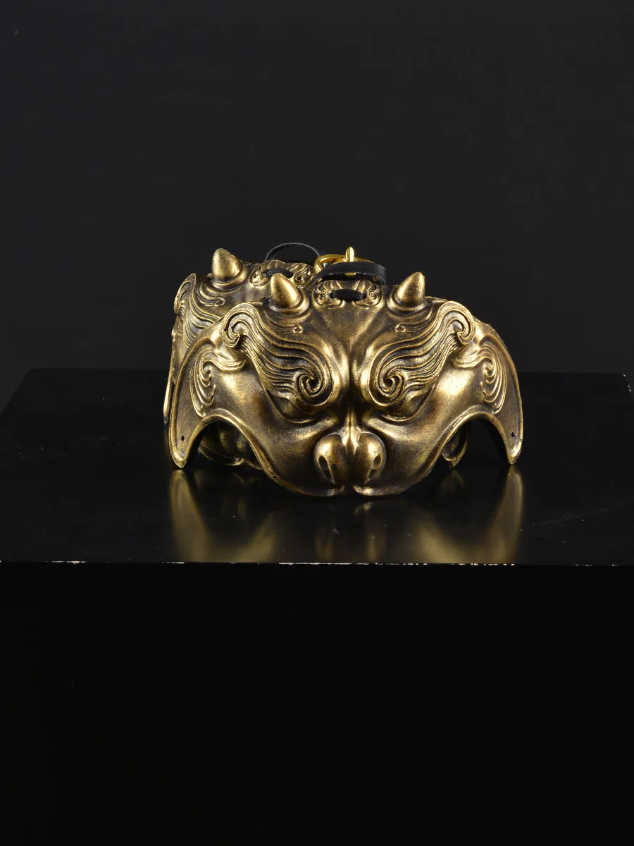 Suanni Tang Dragon Shoulder Tun, accesorios de armadura de acero inoxidable, goma de cobre, combina con - imagen 3