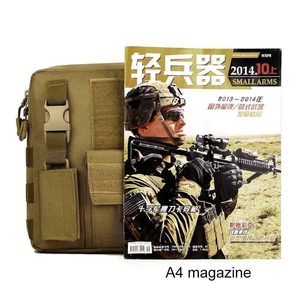 Mochila táctica de camuflaje impermeable para hombre, bolso de hombro para deportes al aire libre, viaje, caza - imagen 4