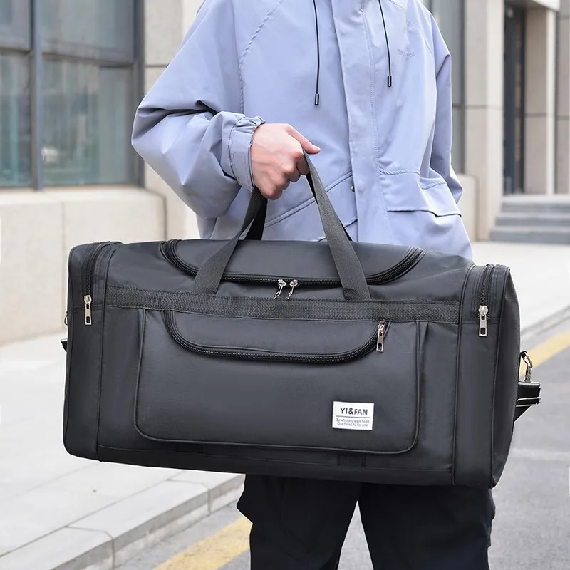 Bolso de viaje al aire libre para hombre, bolso cruzado para gimnasio, Fitness, deportes, Yoga, entrenamiento de viaje, bolsas para acampar, equipaje universitario de negocios - imagen 5