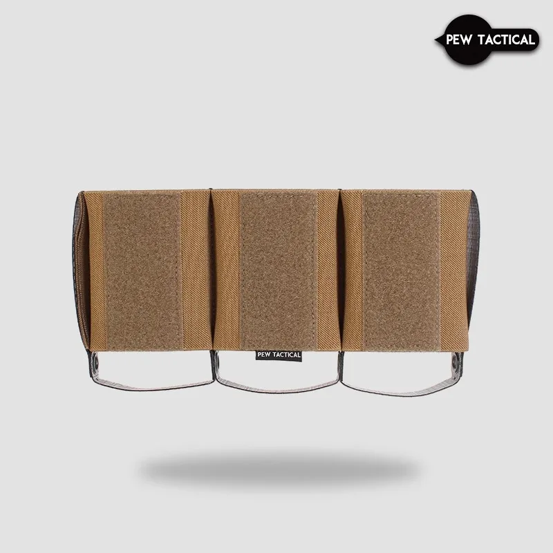 PEW TACTICAL STMI Triple Magazine Pouch 5.56/545/7.62 MK5 para Fcsk DOPE Kangaroo Pocket - imagen 2