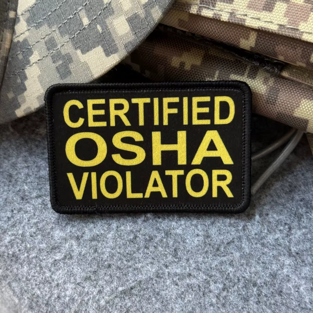 Parches tácticos OSHA – Brazaletes adhesivos con velcro para equipamiento - imagen 5