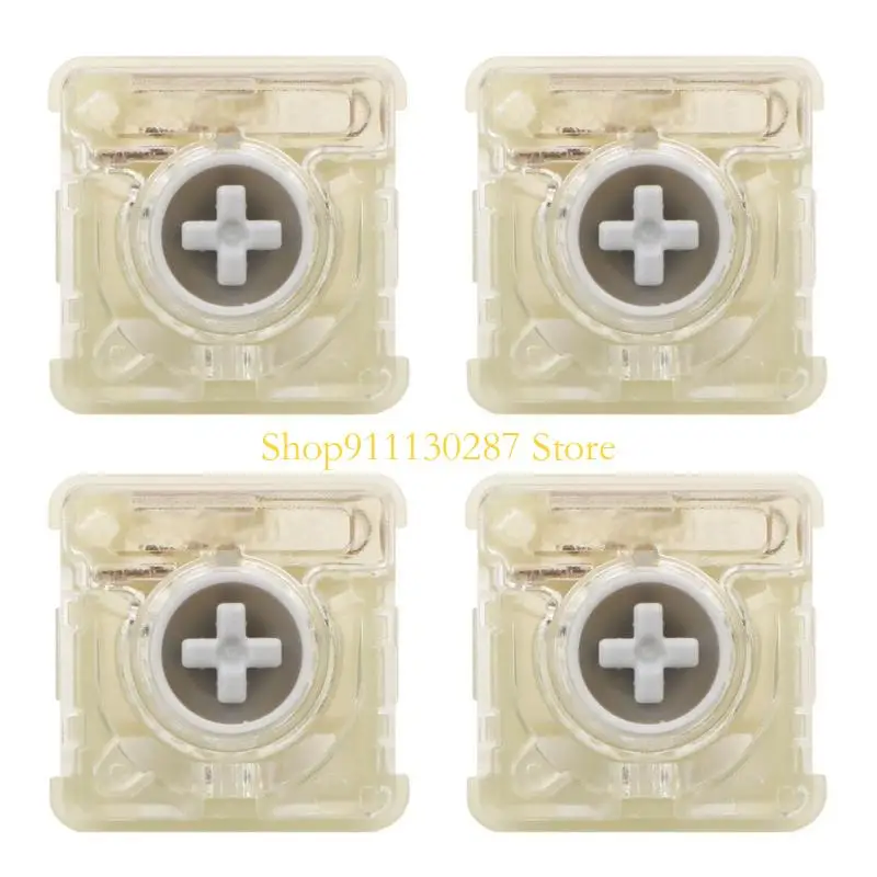 J1HC 체리 MX 로우 프로파일 RGB 스위치 레드/실버 기계식 키보드 선형 스위치 - imagen 3