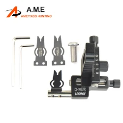 Tiro con arco hoja de acero flecha resto mano izquierda derecha placa de acero flecha resto arco compuesto tiro caza competencia