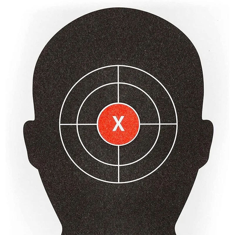 5/10/20 piezas objetivos de tiro 14*22 pulgadas papel objetivo esqueleto Zombie objetivos para pistola tiro Airsoft arco flecha Pellet - imagen 5