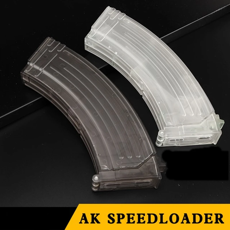 AK Speedloader BB cargador de velocidad de plástico juegos de guerra combate táctico BB cargador Paintball caza al aire libre accesorio de tiro - imagen 4