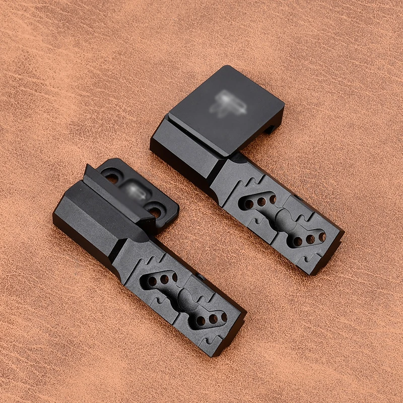 Base de montaje para linterna táctica CNC de Metal SF M300 M600 Scoutlight soporte fijo montaje compensado de aluminio compatible con sistema de riel MLOK/KEYMOD - imagen 4