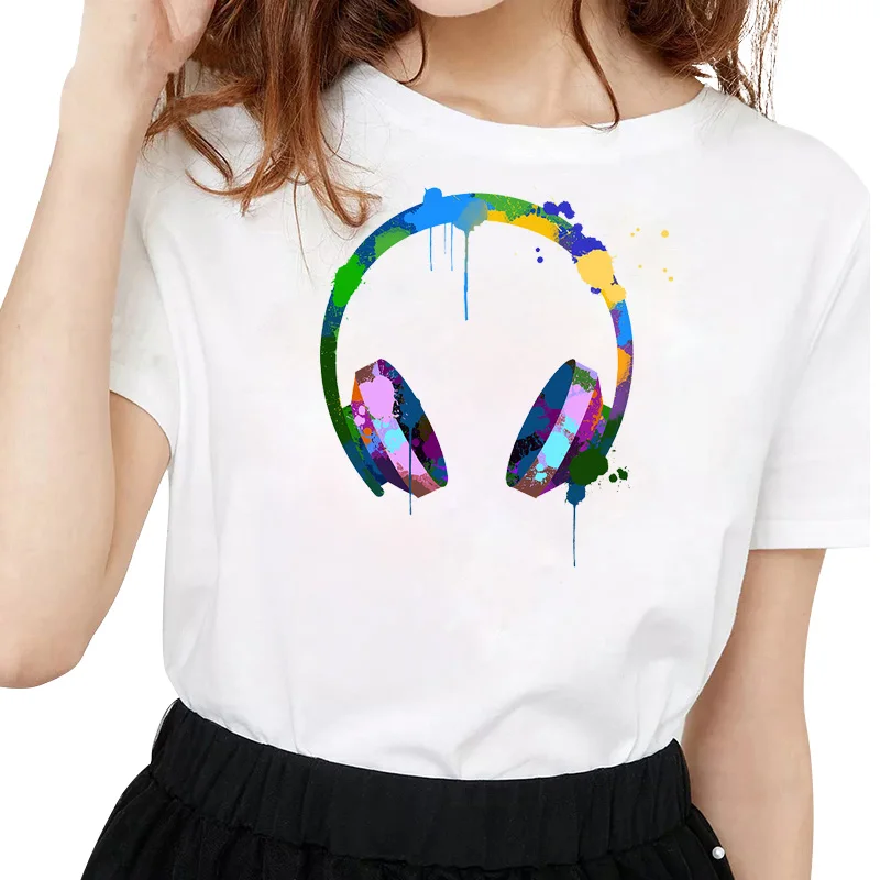 Auriculares/chitarra de transferencia de calor musical, parches térmicos para ropa, pegatinas de transferencia térmica DIY, parche para planchar, apliques - imagen 5