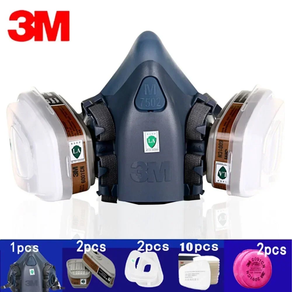 Mascarilla antigás de media máscara para gases y aerosoles - imagen 3