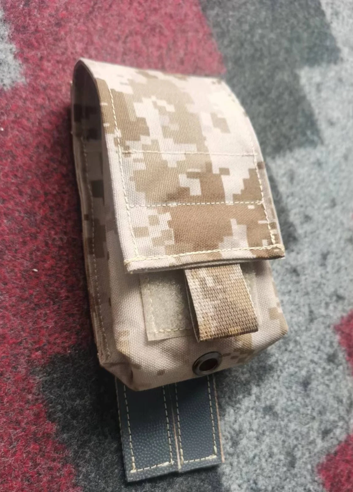 Bolsa táctica para colgar en el pecho, bolsa de humo de color AOR1, bolsa de accesorios tácticos MOLLE de nailon 500d, bolsa varios - imagen 4