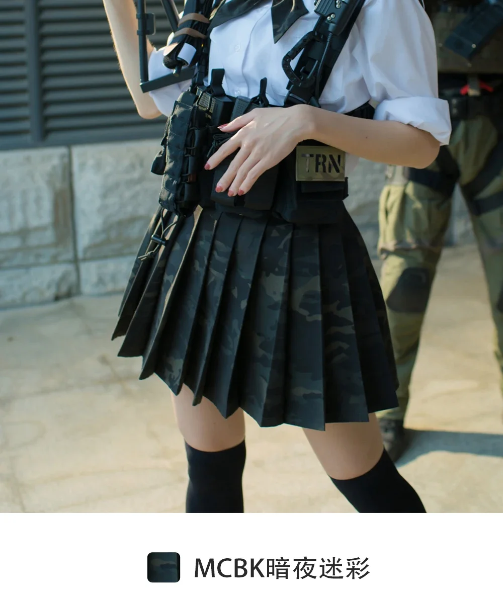 Accesorios tácticos al aire libre falda de uniforme Falda plisada táctica falda de uso diario - imagen 4